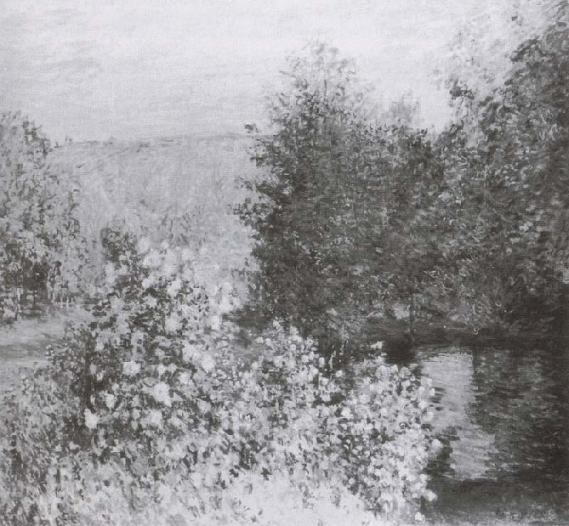 Claude Monet Garden Coner in Montgeron